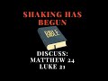 God said to stay alert for his return.  Matthew 27  Luke 21