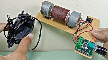 ELECTRONIC CIRCUITS OF MINI GRINDING MACHINE USING DVD DYNAMO, DIMMER 2A,. AND 1A, 5V ADAPTER