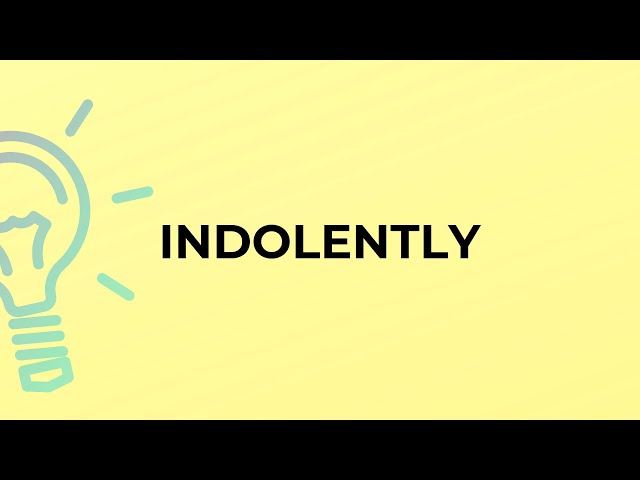 Indolent Meaning, video recording, Indolent Meaning: Lazy Synonyms: Idle,  Inactive, etc. Antonyms: Active, Energetic, etc. Subscribe to our channel  for more videos:, By RVM Finishing School Pvt. Ltd