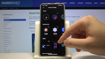 How to Change Theme of Always on Display in XIAOMI MI 11i - Apply AOD Theme