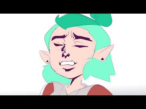 Amity confessing to her parents that she's lesbian | The Owl House Animatic