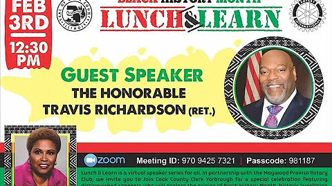 Black History Month Lunch & Learn Series with Trav...