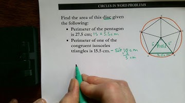 Unit 6.13 Circles: Circles in Word Problems #3