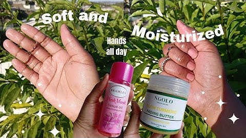 GET BABY SOFT HANDS AT HOME || easy DIY hand care tips🫧