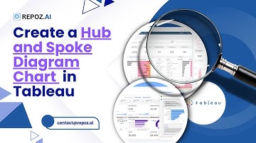 How to Create a Hub and Spoke Diagram in Tableau | Step-by-StepTutorial #datavisualization #tableau