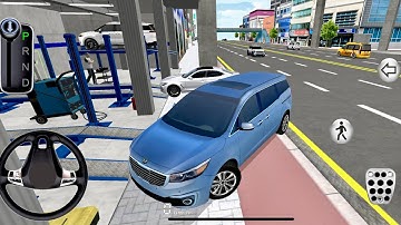New Kia Carnival is ready for Parking - 3d Driving Class android game || Car Game #gameplay #cargame