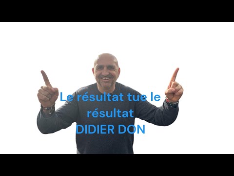 GOLF MENTAL Le résultat tue le résultat Didier DON