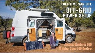 OffGrid Van Life Power Setup: Jackery Explorer 500 Lithium Portable Power Station Review