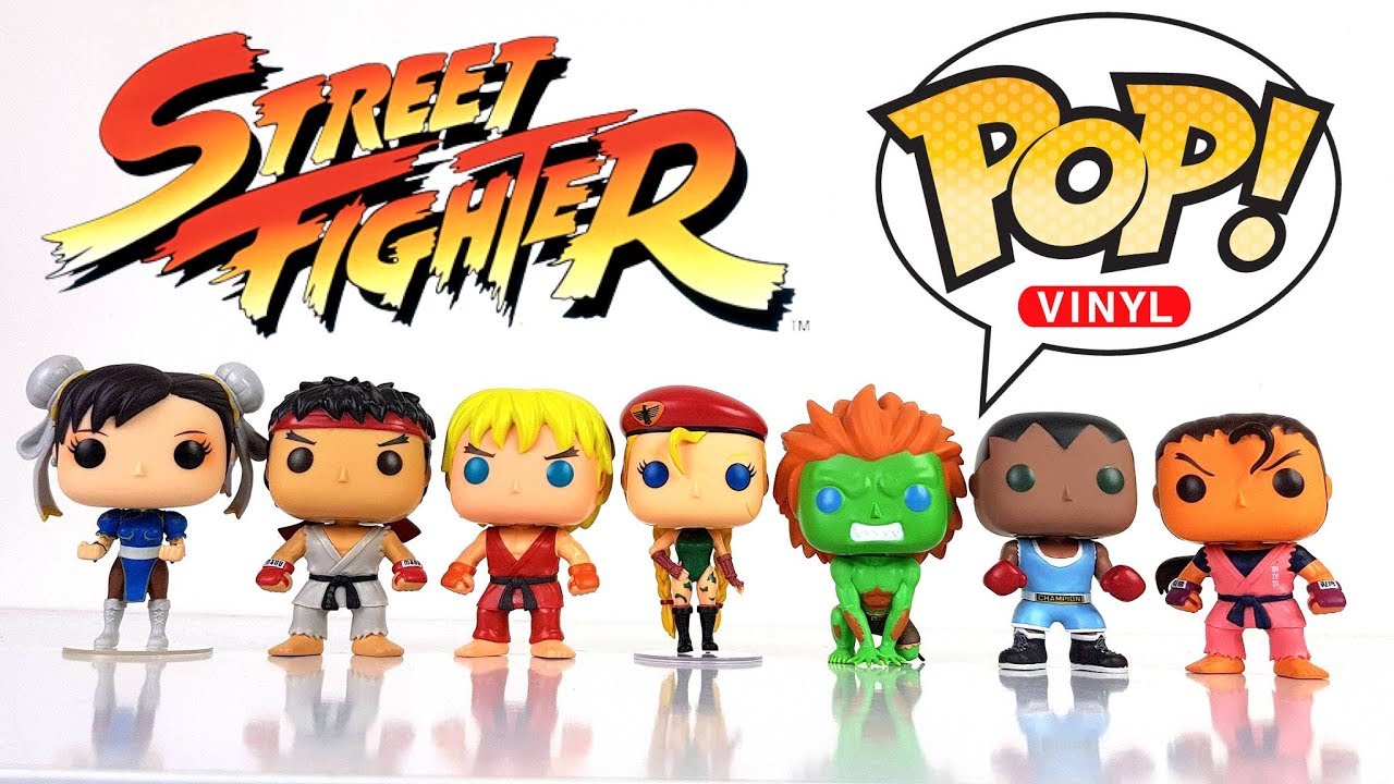 Labe objetivo lantano Street Fighter Pop Vinyls Complete Collection - YouTube