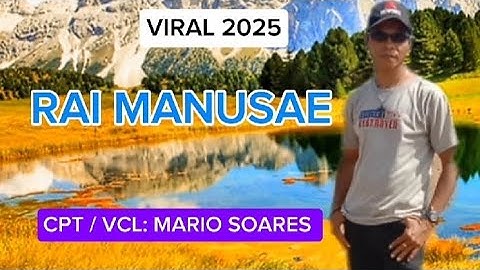 RAI MANUSAE: CPT / VCL: MARIO SOARES