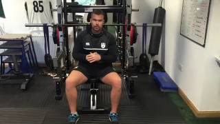 Cricket Strength Exercise of the week chaos bench press