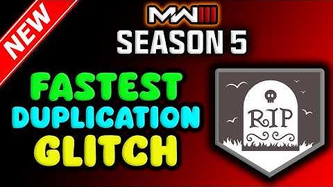 ✅MW3 Tombstone Duplication GLITCH (FASTEST METHOD)✅ MW3 SEASON 5 RELOADED #mw3 #bo6 #mwz #callofduty