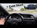 2013 Audi S5 Chill POV Drive & Cold Start (B8.5 3.0T)