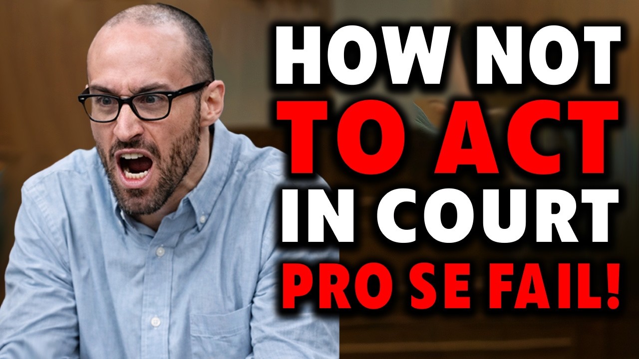 Career Criminal Plays With His Freedom… And LOSES BIG in Court | Pro Se DISASTER