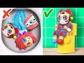 Pomni&#39;s Usual Life 🤡 *ASMR Digital Circus With Slime Crafts And Gadgets*