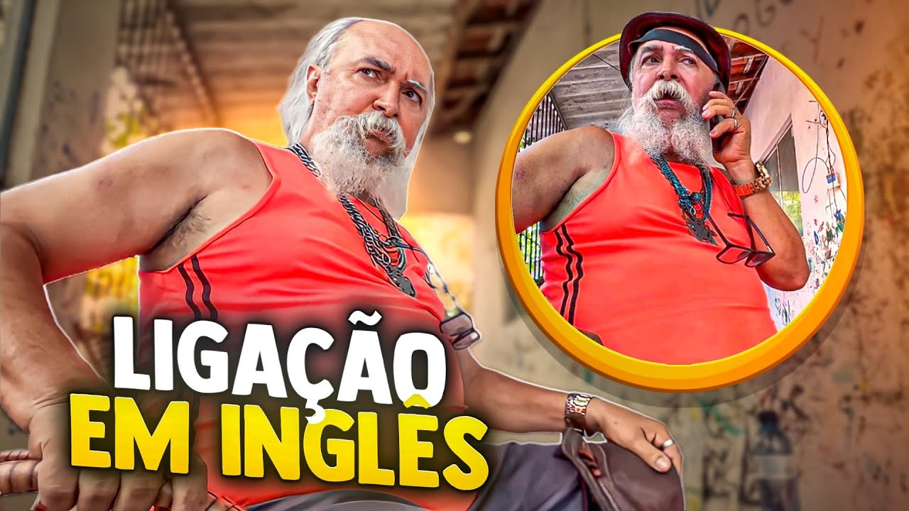 LIGAÇÕES EM INGLÊS PRA ENDOIDAR O VEIO LUIZ DO SOM 😂😂😂 | MANETIKIN