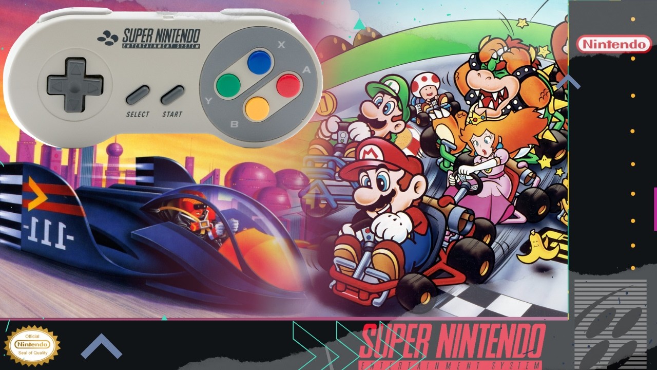 TOP10 SUPER NINTENDO RACING games - SNES' tech MASTERY: The KEY for the ...