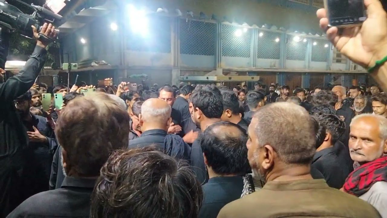 SYED Afzal hussain shah Hussaini qaflo bhitshah sindh At Moro azadari 14 safar 2025