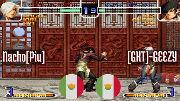 FT10 @kf2k2pls: Nacho[Piu] (MX) vs [GKT]-GEEZY (MX) [KOF 2002 Plus kf2k2 Fightcade] May 27