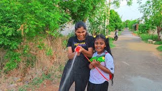 Spider Man Backpack Water Gun Summer Special Diyaishwaryaunboxingdiy