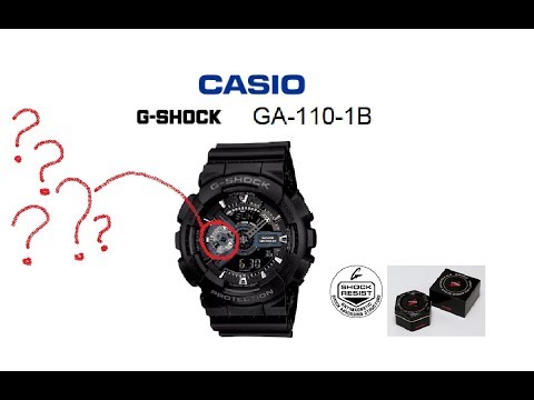 카시오 지샥 GA-110 빅페이스 서브다이얼 속도 측정 리뷰 ┃ CASIO G-SHOCK GA-110 BIGFACE SPEED MEASURE REVIEW