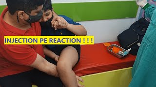 Aaryav's Injection pe Reaction | Girl Vs Boy | VinShi Vlogs