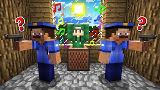 Я СПРЯТАЛСЯ В ПРОИГРЫВАТЕЛЕ ОТ ПОЛИЦИИ В МАЙНКРАФТ 100% ТРОЛЛИНГ ЛОВУШКА MINECRAFT РИКОЛИТ