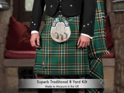 traditional irish kilt