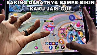 JARI GUE PADA TREMOR MAIN DI IPAD SAMPE DARAT BANGET GUE MAIN FANNY