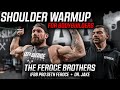 Shoulder Warmup for Bodybuilders w/ Dr. Jake &amp; Seth Feroce | 30/31