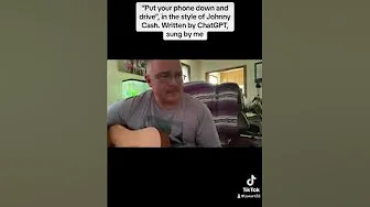 “Put your phone down and drive”