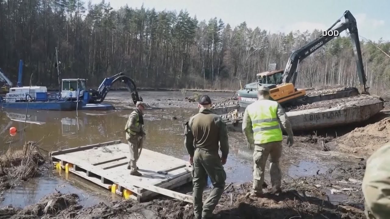 Body of fourth missing US soldier found in Lithuania - YouTube
