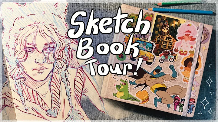 My FIRST Sketchbook Tour!!