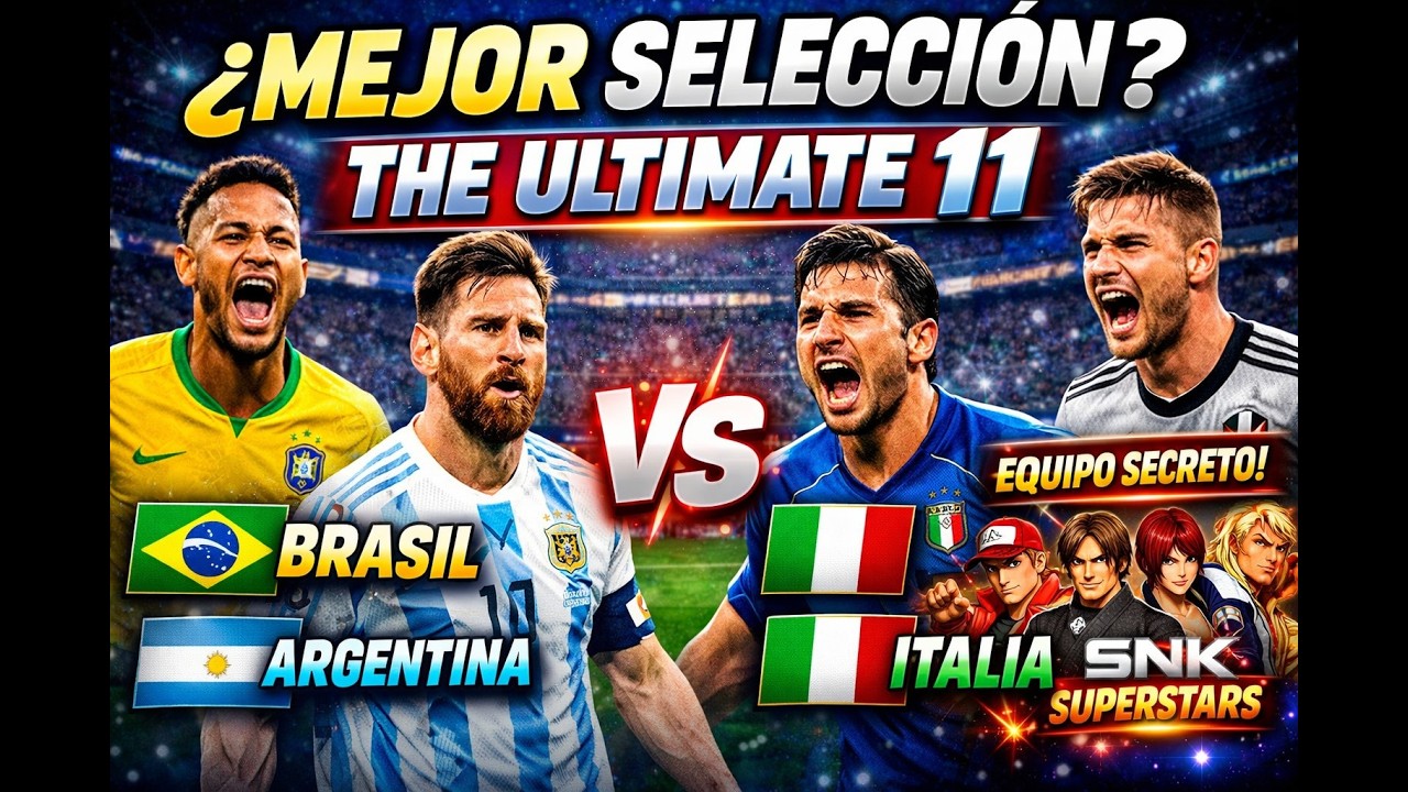 The Ultimate 11 Neo Geo ⚽ El fútbol arcade más BRUTAL de los 90