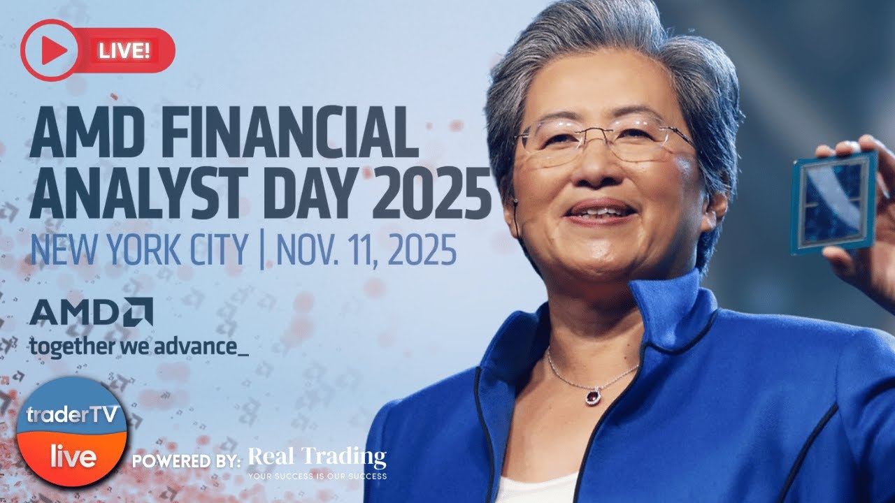 $AMD AI Chips EXPLODE 50%+ at Analyst Day! $NVDA Killer Setups – Nov 11 ...