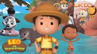 Learn About Otters With Leo The Wildlife Ranger, Lil Wild & More Compilation
