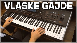 Video thumbnail of "Vlaske GAJDE KOLO - KORG Pa4x!"
