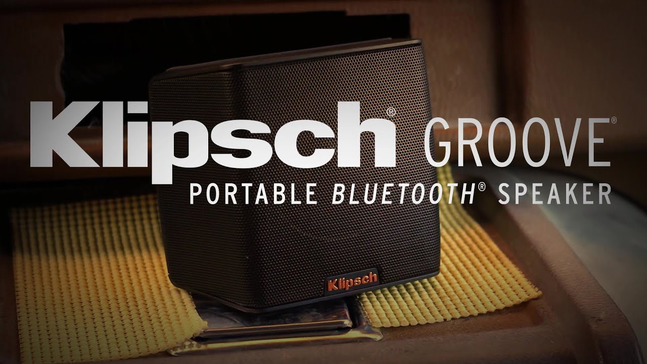 klipsch groove portable bluetooth speaker