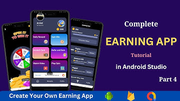 Create Earning App in Android Studio | Part - 4B | Android Reward App Tutorial