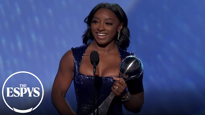 Simone Biles wins ESPY for Best Athlete - Women's Sports | 2025 ESPYS