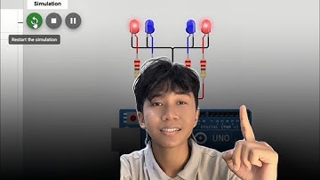 Simulasi LED Arduino @Wokwi