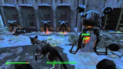 Fallout 4 - Mr Gutsy product demonstration gone wrong.