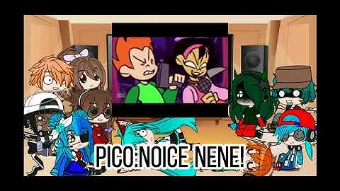 FNF Reacts to Everyone sings 