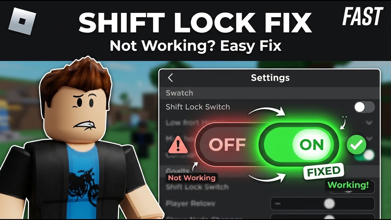 Fix Roblox Camera Lock Not Working Step-by-Step Guide - YouTube