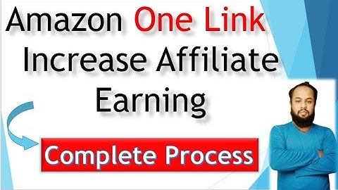How To Use Amazon Affiliate One Link Globalization - Amazon One Link Tutorial