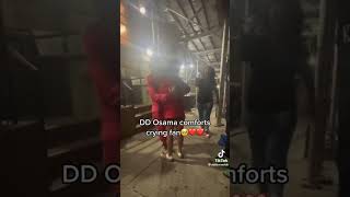 dd osama comforts a crying fan 😢