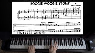 Boogie Woogie Stomp - Albert Ammons | Piano with Sheet Music