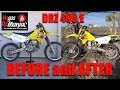 🤑 How to make a Suzuki DRZ 400 BETTER 🤑 (not a Bike Build video)