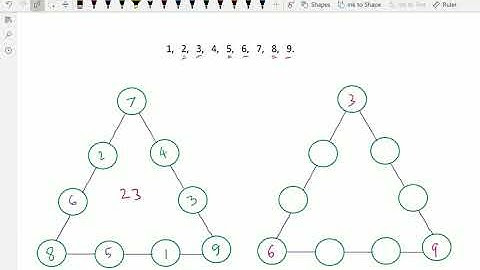 Puzzles : - ( Magic triangles 4th order ) - 7.