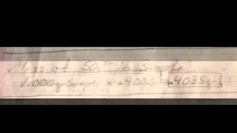 Synthesis of Alum Calculations